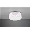 TRIO Zandor mat hvid loftslampe