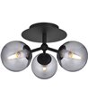 Halo Design Atom røgfarvet loftslampe