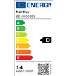 Nordlux Oja 29 3000/4000K switch hvid plafond