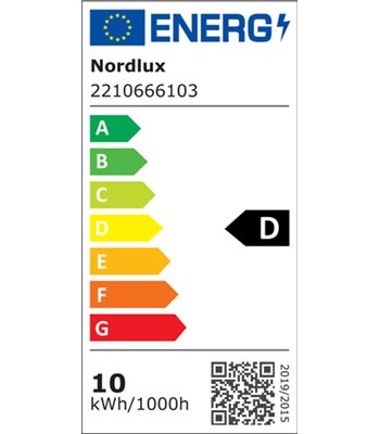 Nordlux Oja 42 3000/4000K switch trinløsdæmp sort plafond