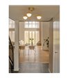 Nordlux Contina brushed brass loftslampe