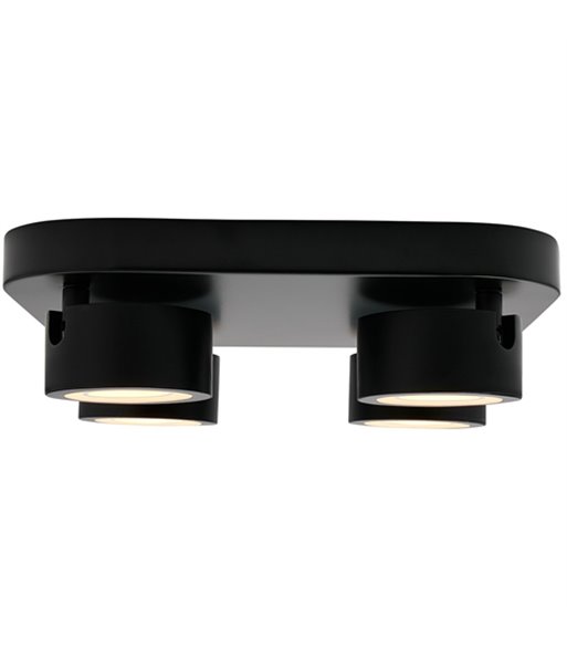 Nordlux Clyde 4-Spot sort loftslampe