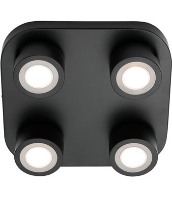 Nordlux Clyde 4-Spot sort loftslampe