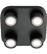 Nordlux Clyde 4-Spot sort loftslampe