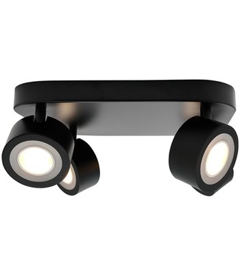 Nordlux Clyde 4-Spot sort loftslampe