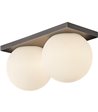 ANTIDARK Palla dobb. C290 titanium DTW LED MINI loftslampe