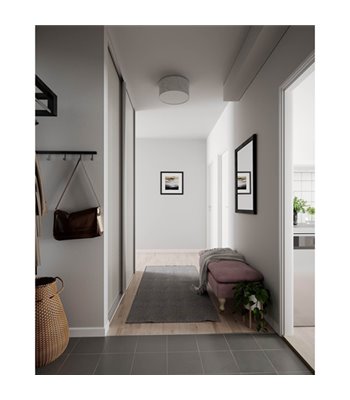 By Rydéns Vita Ø40 hvid plafond