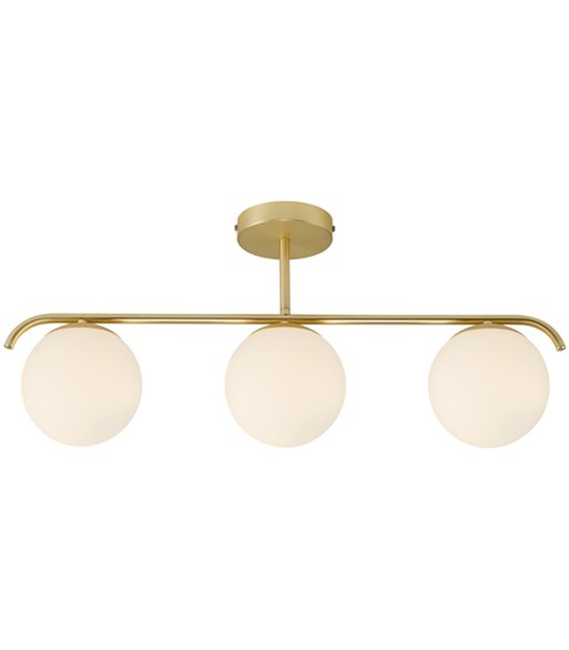 Nordlux Grant messing 3 spot loftlampe