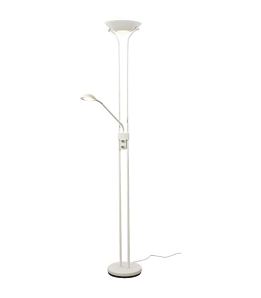 Aneta Nice hvid gulvlampe
