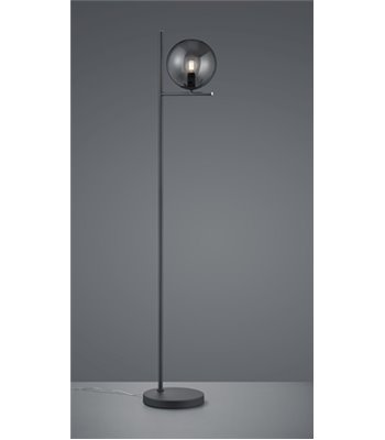 TRIO Pure antracit gulvlampe