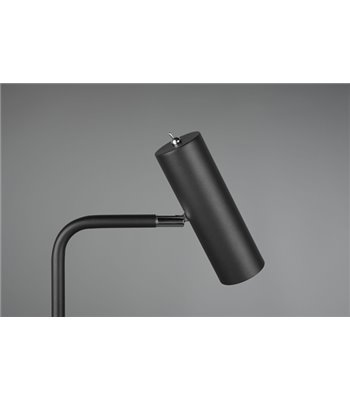 TRIO Marley sort gulvlampe