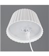 TRIO Suarez hvid gulvlampe portable