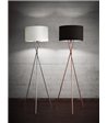 Nielsen Light Uptown krom/hvid gulvlampe