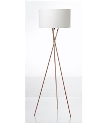 Nielsen Light Uptown kobber/hvid gulvlampe