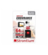 ENDURANCE A2 Micro SD kort m. SD adapter - 64GB