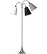 Nielsen Light Trafik krom m/skærme gulvlampe