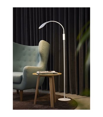 Nielsen Light Mamba hvid gulvlampe