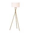 Nielsen Light Uptown trælook m/hvid gulvlampe