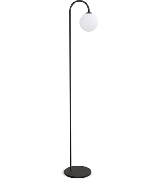 Herstal Ballon sort gulvlampe