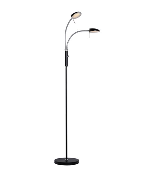 Halo Design Vegas sort 2L gulvlampe
