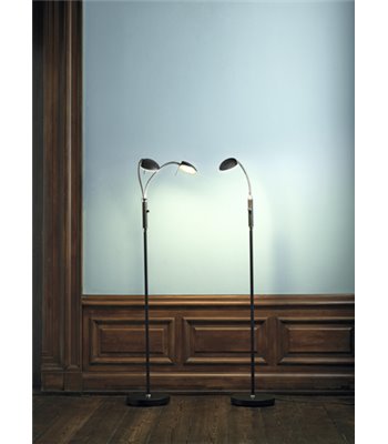 Halo Design Vegas sort 2L gulvlampe