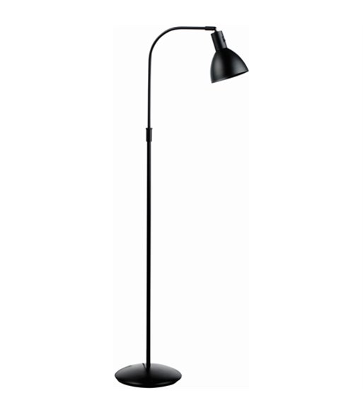 Halo Design Angora sort gulvlampe