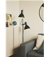 Halo Design Baltimore 2 arme sort gulvlampe