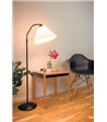 Halo Design Berlin sort gulvlampe