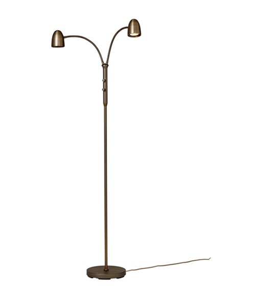 AH Belysning Koster oxid gulvlampe med 2 arme