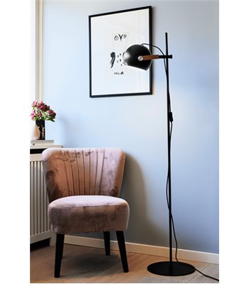 Halo Design DC sort/eg gulvlampe