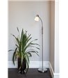 Halo Design Huson opal glas/stål gulvlampe