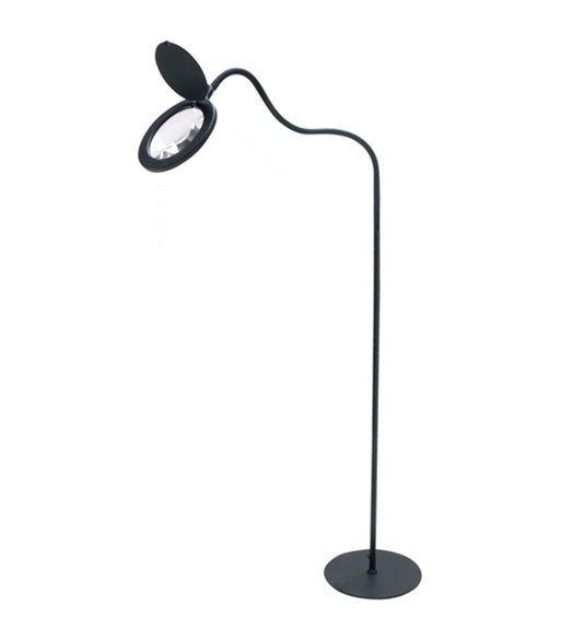 Halo Design Magni Light sort gulvlampe lup
