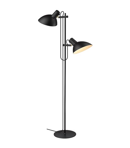 Halo Design Metropole sort gulvlampe 2-arm