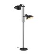 Halo Design Metropole sort gulvlampe 2-arm