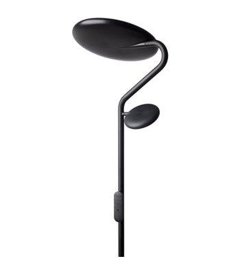 Halo Design Slim Uplight sort gulvlampe