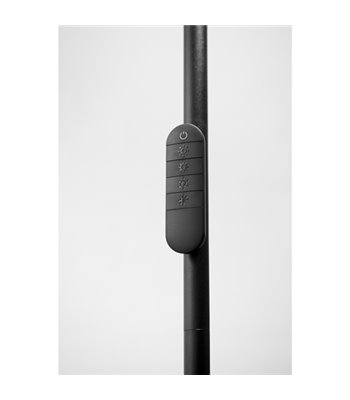 Halo Design Slim Uplight sort gulvlampe