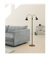 Halo Design Space 2-Arm Black - Antique gulvlampe