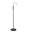 Halo Design Lucid 1-Arm Opal Antique gulvlampe
