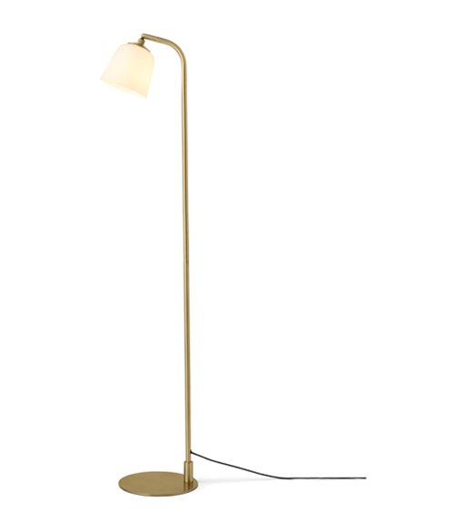 Halo Design Room 49 opal/antik messing gulvlampe