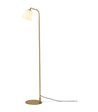 Halo Design Room 49 opal/antik messing gulvlampe