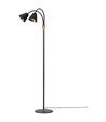 Halo Design Hygge 2 arme grafit sort gulvlampe