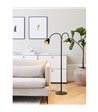 Halo Design Hygge 2 arme grafit sort gulvlampe