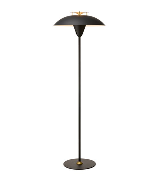 Halo Design Stepp sort-antique gulvlampe