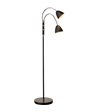 Halo Design Room 2L sort/ chrom gulvlampe