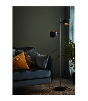 Markslöjd Edgar sort gulvlampe