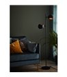 Markslöjd Edgar sort gulvlampe