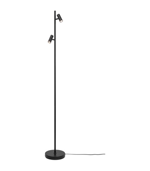 Nordlux Omari sort gulvlampe