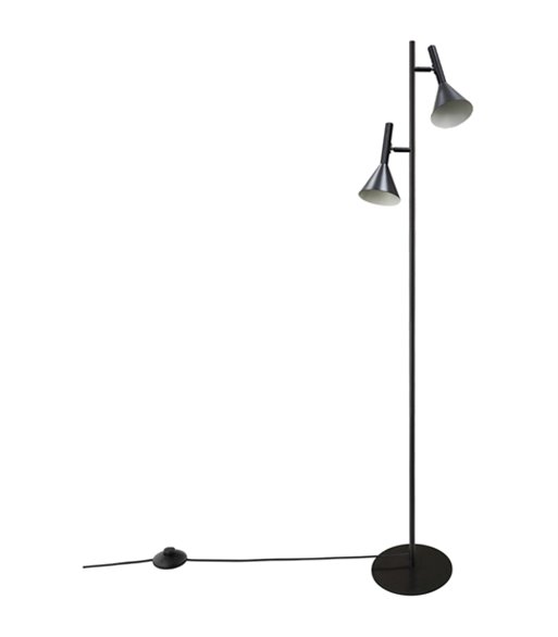 Nordlux Kelvis sort gulvlampe