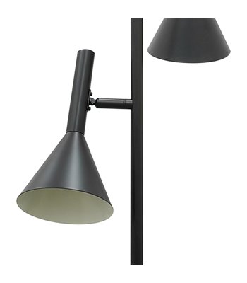 Nordlux Kelvis sort gulvlampe
