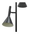 Nordlux Kelvis sort gulvlampe